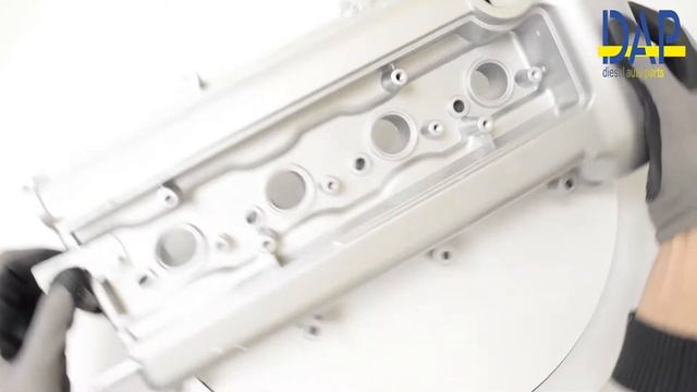 Алюминиевая клапанная крышка Киа Рио, Хендай Солярис (Hyundai Solaris) DAP