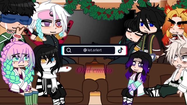 ? Hashiras React to Nezuko and Tanjiro | Gacha Club | Compilation | Read Des смотреть онлайн