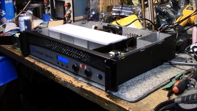 Crown CDi1000 Professional Amplifier -  Repair & Bench Testing (Ep. 11)
