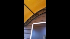 Купить козырек над дверью