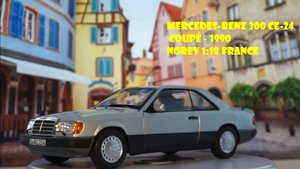 Mercedes Benz 300 CE-24 Coupe 1990 Norev 1/18