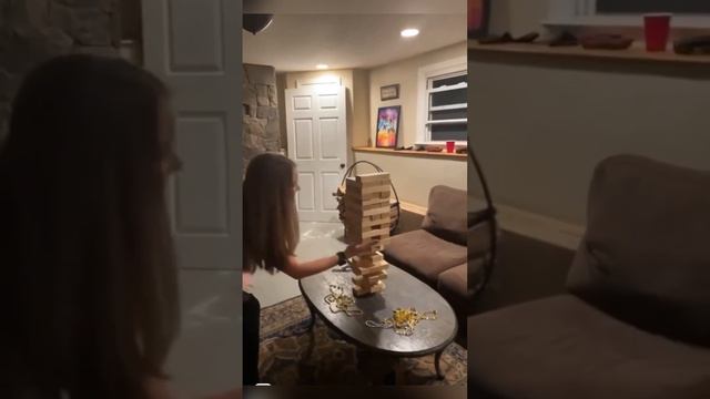 Jenga is the hardest game in the world 😂