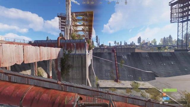 |RUST| Баг с миникоптером на космодроме смотреть онлайн