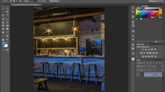 Color Correct Mixed Light Sources in Photoshop смотреть онлайн