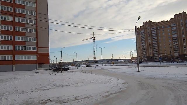 Город Октябрьский начало строительства 33 микрорайона московского проспекта 22 дома. смотреть онлайн