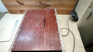 Моя самодельная настольная циркулярная пила. Её устройство и размеры.