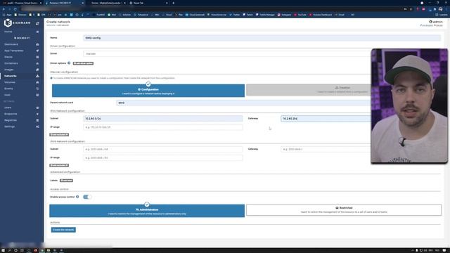 Docker Containern IPs aus deinem Netzwerk zuweisen (Macvlan) смотреть онлайн