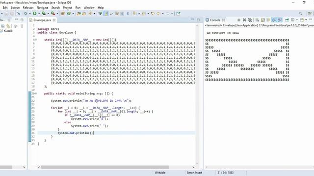 Envelope Drawing In Java And Python From Scratch смотреть онлайн