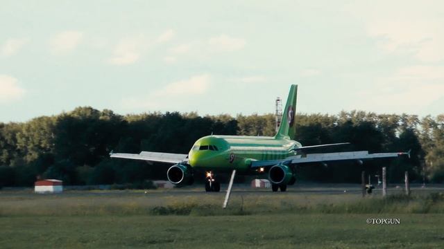 A320 Ямал и A319 S7 смотреть онлайн