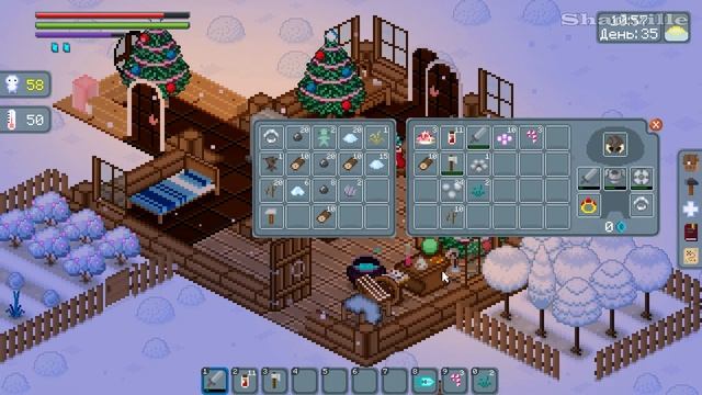 Дом ведьмы и огромный слизень ✱ Feel The Snow Прохождение #4 смотреть онлайн