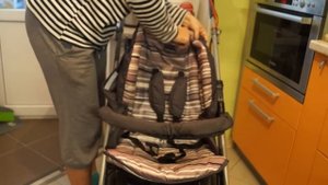 Как снять чехол с коляски Baby Care GT4
