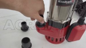 Unboxing/montaje Bomba sumergible para agua sucia, Einhell GC-DP 5010G - chasis inox - 12000 l/h