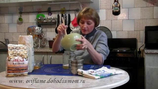 Живой хлеб. Готовим закваску для живого хлеба смотреть онлайн