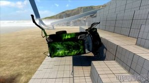 BeamNG Drive The Monster Van V1 Crash Testing #49 - Insanegaz