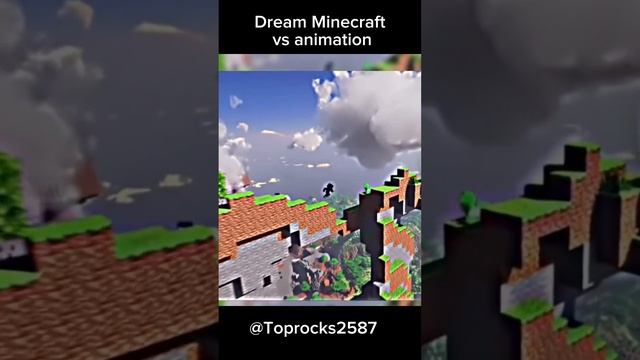 Dream Minecraft vs animation #minecraft #dream #trending #speedrun #manhuntclutch смотреть онлайн