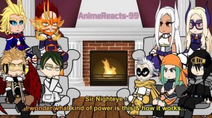 MHA/BHNA Pro heroes react to Roronoa Zoro || Gacha React