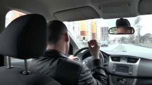 обзор NISSAN TIIDA 2015 сверхновый Test Drive