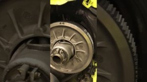 Тестирование ремня вариатора Optibelt 11126 на снегоходе BRP freeride