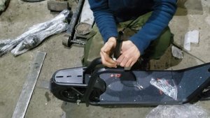 Kugoo Kirin с1+ распаковка электро самоката