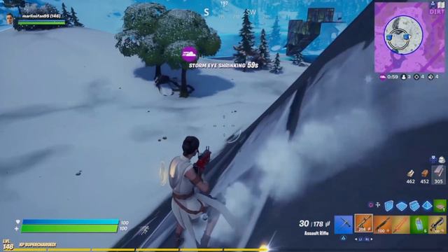 DARK REY v SITH TROOPER Lightsaber Win in Fortnite смотреть онлайн