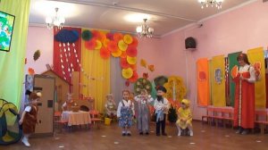 Драматизация русской сказки "Репка" в младшей группе