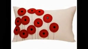 Как украсить декоративные подушки