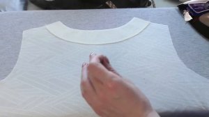 Горловина Качели. Пошаговая сборка платья