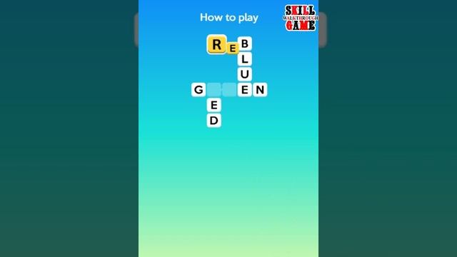 Letter Bounce - Word Puzzles Level 1 - Walkthrough