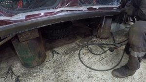 переварка порога ЗА 12 МИНУТ ШЕВИ НИВА