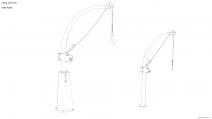 Кран-балка A и B. Чертёж.