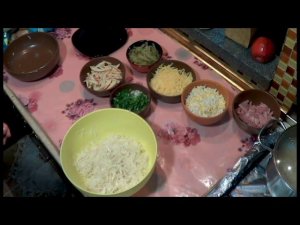 Салат с капустой и ветчиной. Низкокалорийные салаты