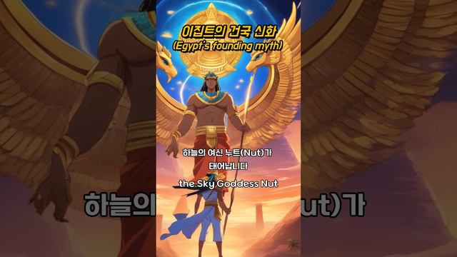 이집트의 건국 신화 Egypt's founding myth #Nun #Atum #Shu