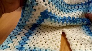 Комплект для мальчика крючком на возраст 2-3 года