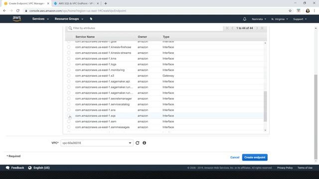 AWS Tutorial - AWS SQS - Sending a Message using A VPC Endpoint (AWS Privatelink) - Part 6 of 7 смотреть онлайн