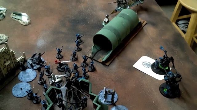 Tau Dar vs Eldar Warhammer 40k Battle Report 1750pts