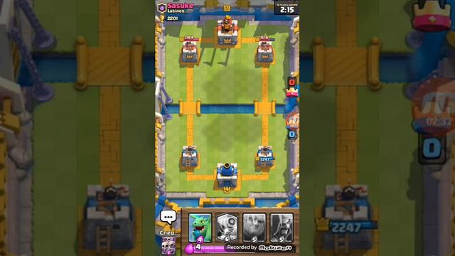 Играем в клэш рояле и открываем клановый сундук смотреть онлайн