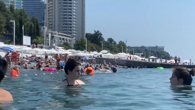 17.08.2023. Погода в Сочи в августе. Смотри на Чёрное море каждый день. смотреть онлайн