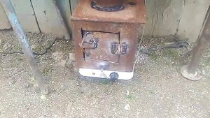 Коптильня из газового баллона и электро печки