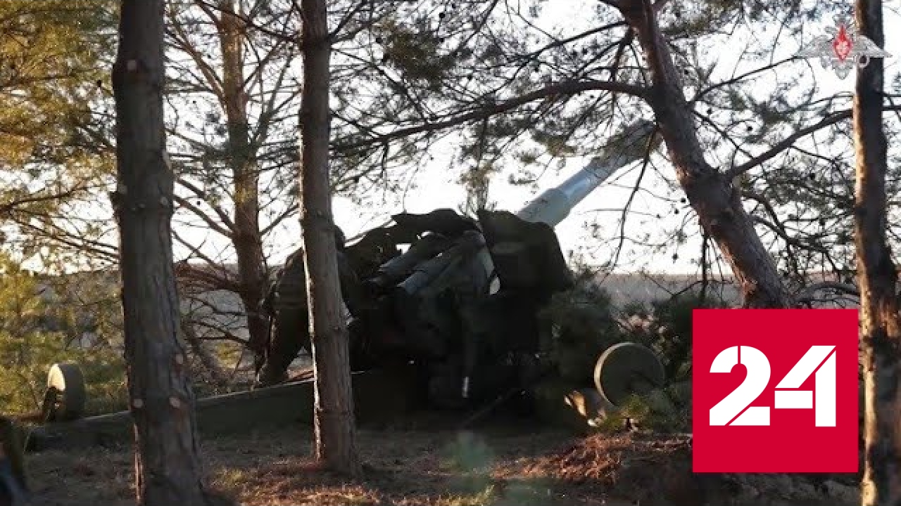 Артиллеристы уничтожили на Днепре катер с украинскими диверсантами - Россия 24