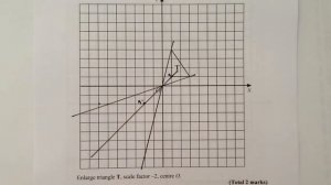 Q7 Enlargement by negative scale factor