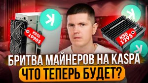 Бритва майнеров на Kaspa | Что теперь будет?