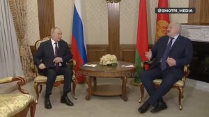 Путин прибыл в Беларусь с официальным визитом