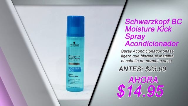 Schwarzkopf BC Moisture Kick Spray Acondicionador