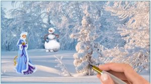 Новогоднее настроение в программе BLUFTITLER