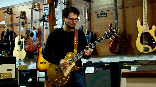 Gibson Les Paul Deluxe 1979 Roberto Marrapodi demo 3 смотреть онлайн