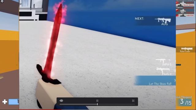 *NEW* NIGHTS EDGE MELEE IN ROBLOX ARSENAL!? смотреть онлайн