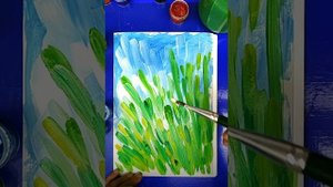 Краски для детей - урок рисования Краски Гуашь