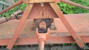 Самодельная тяжелая почвообрабатывающая фреза для трактора Т-40АП.