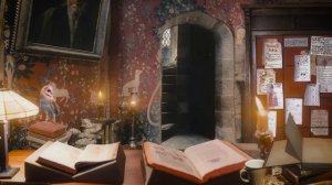 Gryffindor ? Study Session ? ASMR Hogwarts ⚡ Harry Potter Inspired Ambience - Soundscape