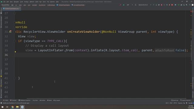 Multi view RecyclerView | getItemViewType() | Android RecyclerView Tutorial